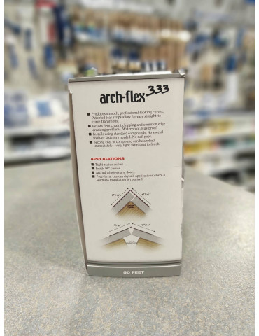 Kaina - Kompozitinė išlenktų kampų juosta| ARCH-FLEX STRAIT-FLEX 88mm/30m