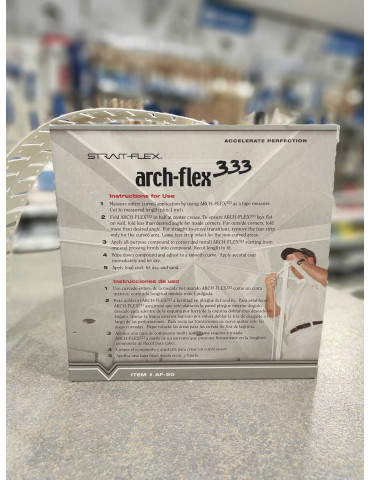 Kaina - Kompozitinė išlenktų kampų juosta| ARCH-FLEX STRAIT-FLEX 88mm/30m