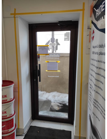 Kaina - Durų uždanga su užtrauktuku 220x120cm| STORCH 855801