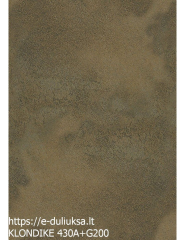 KLONDIKE - tamsesnis dekoras sienoms. Galimi efektai su sidabro arba aukso atspalviais - Dekoro rinkinys VALPAINT Klondike SILVE