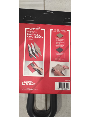 Kaina - Šlifuoklis su kotu + Šveitimo popierius LOUTIL PARFAIT (Prancūzija)