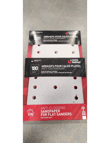 Kaina - Šlifuoklis su kotu + Šveitimo popierius LOUTIL PARFAIT (Prancūzija)