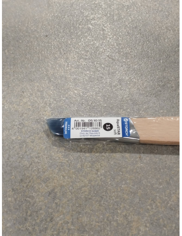 Kaina - Teptukas kirstas vandens pagrindo dažams, lakams | STORCH AquaSTAR SOFT 0510XX (Vokietija)