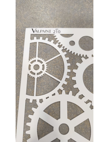 Kaina - Trafaretas sienų dekorui daugkartinis| VALPAINT Art.210 Pictus stencil