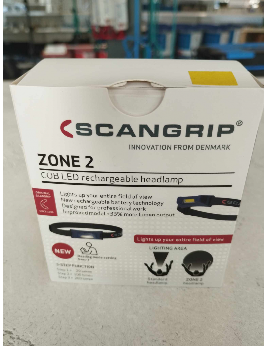 Kaina - Lempa SCANGRIP HEAD LITE ZONE2