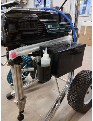 Kaina - Glaisto purkštuvas DINO X81  8.1Ltr/min