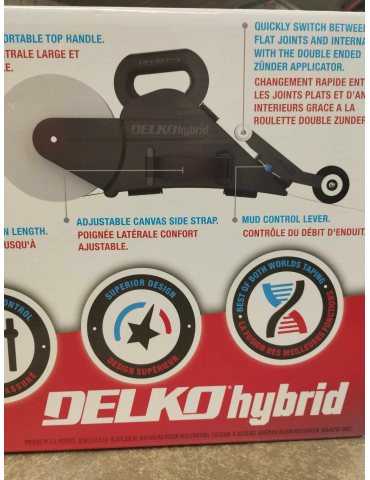 Kaina - Delko Hybrid – universalus gipso kartono apdailos įrankis
