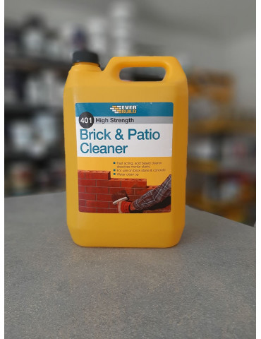 Valiklis kalkių, cemento, dumblių išvalymui| EVERBUILD BRICK AND PATIO CLEANER 5L